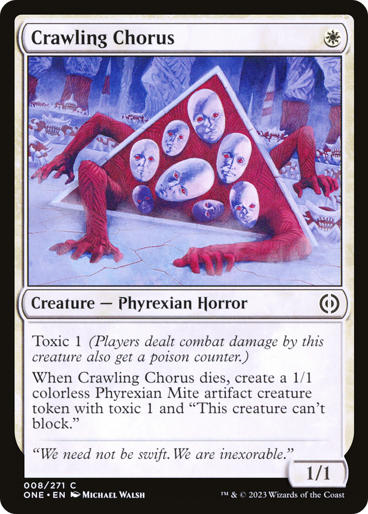Crawling Chorus [Phyrexia: All Will Be One] - Destination Retro