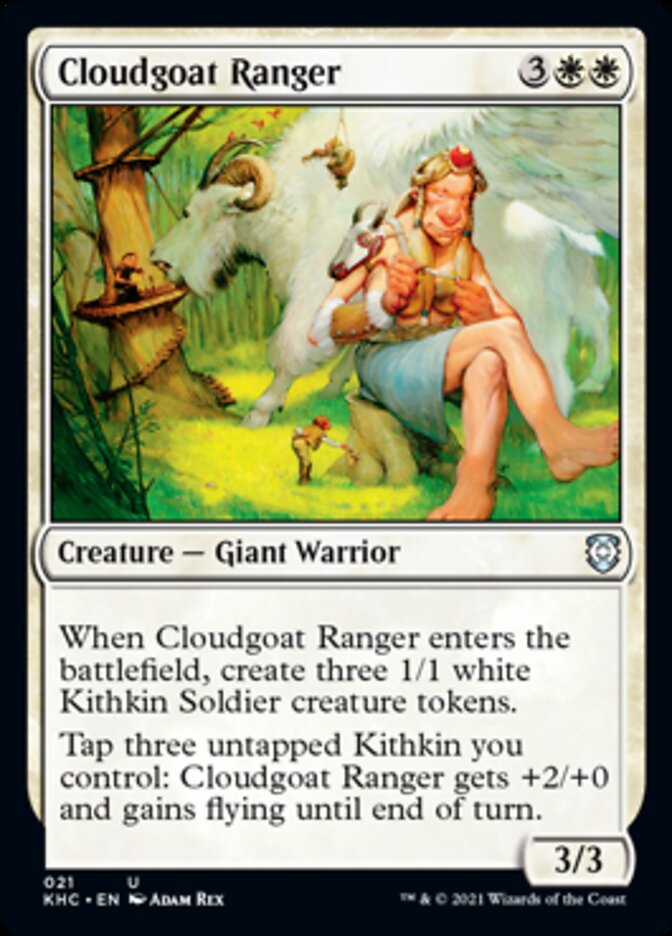 Cloudgoat Ranger [Kaldheim Commander] - Destination Retro