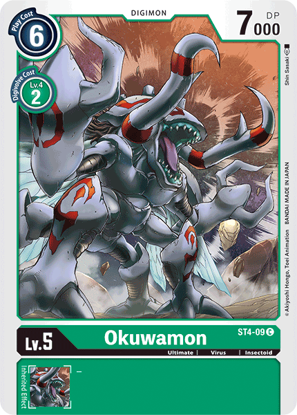 Okuwamon [ST4-09] [Starter Deck: Giga Green] - Destination Retro