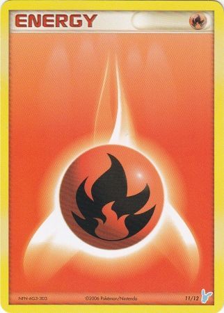 Fire Energy (11/12) [EX: Trainer Kit 2 - Minun] - Destination Retro