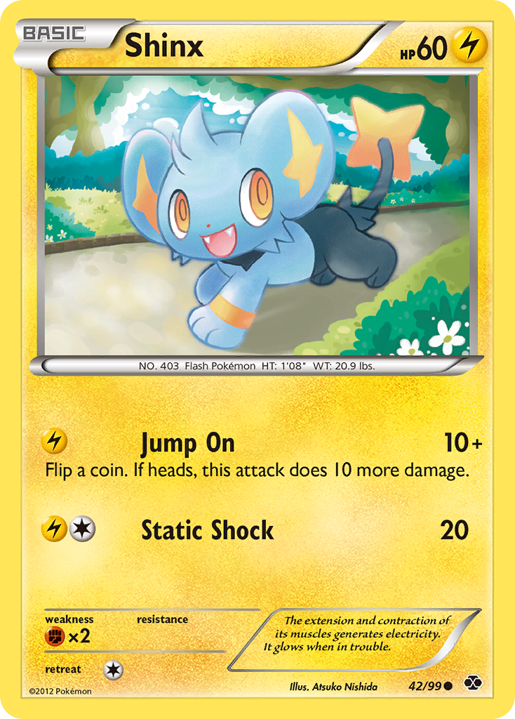 Shinx (42/99) [Black & White: Next Destinies] - Destination Retro