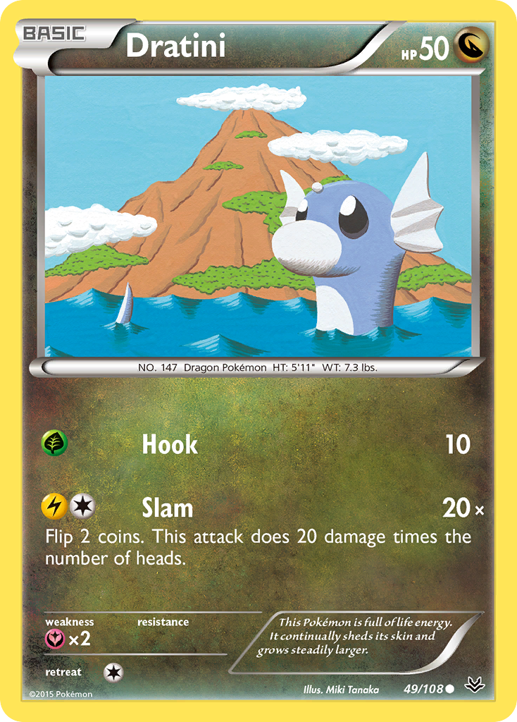 Dratini (49/108) [XY: Roaring Skies] - Destination Retro