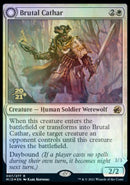 Brutal Cathar // Moonrage Brute [Innistrad: Midnight Hunt Prerelease Promos] - Destination Retro