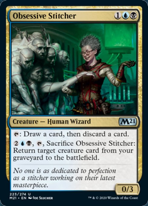 Obsessive Stitcher [Core Set 2021] - Destination Retro