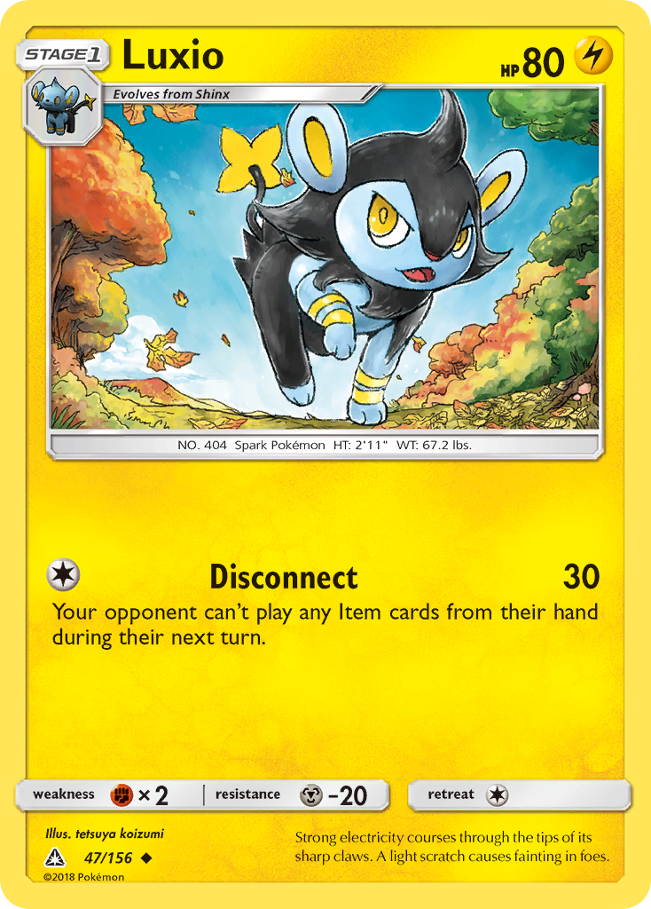 Luxio (47/156) [Sun & Moon: Ultra Prism] - Destination Retro