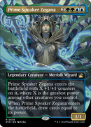 Prime Speaker Zegana (Anime Borderless) [Ravnica Remastered] - Destination Retro