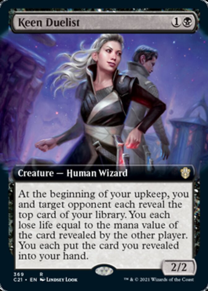 Keen Duelist (Extended) [Commander 2021] - Destination Retro