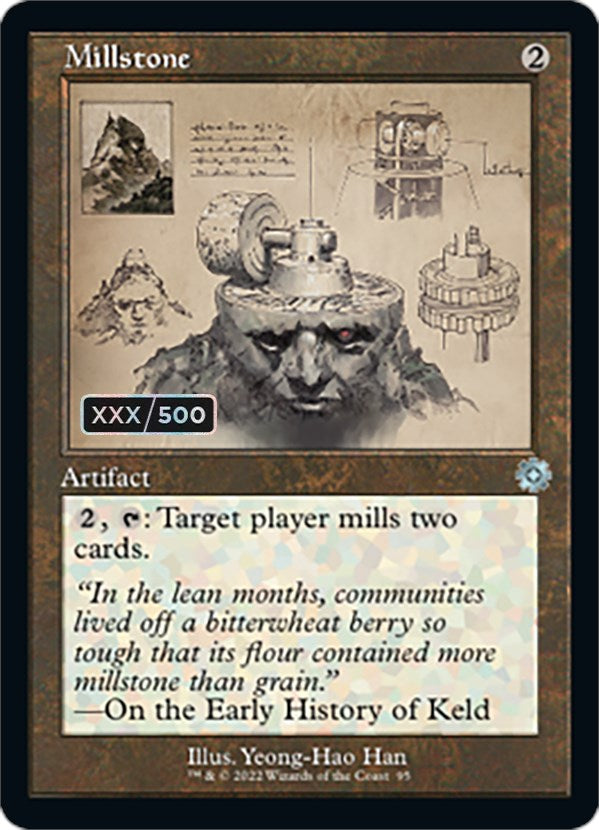 Millstone (Retro Schematic) (Serial Numbered) [The Brothers' War Retro Artifacts] - Destination Retro