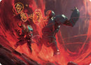 Twinferno Art Card [Dominaria United Art Series] - Destination Retro
