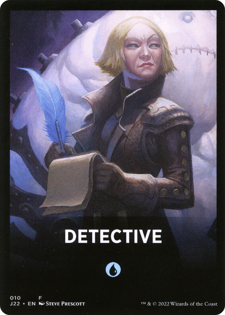 Detective Theme Card [Jumpstart 2022 Front Cards] - Destination Retro
