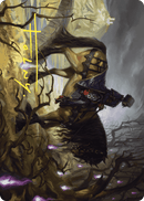 Rowan's Grim Search Art Card (Gold-Stamped Signature) [Wilds of Eldraine Art Series] - Destination Retro