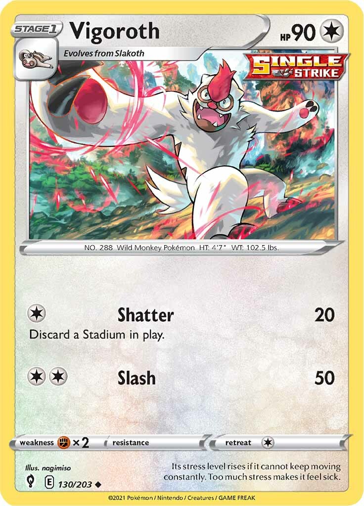 Vigoroth (130/203) [Sword & Shield: Evolving Skies] - Destination Retro