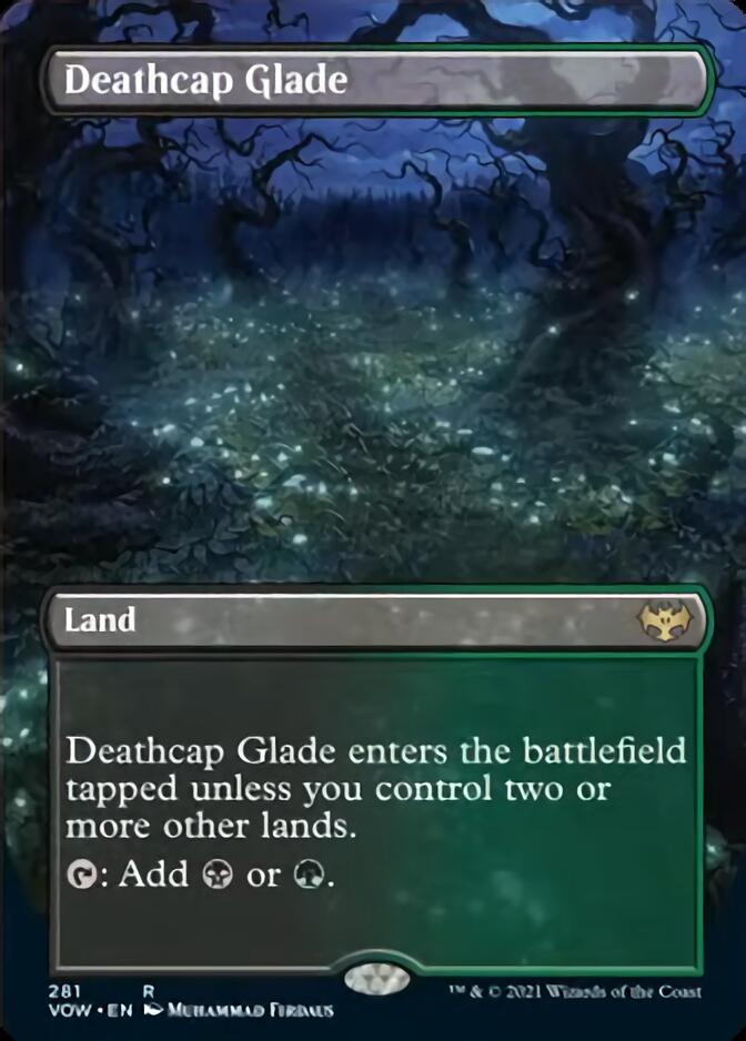 Deathcap Glade (Borderless) [Innistrad: Crimson Vow] - Destination Retro