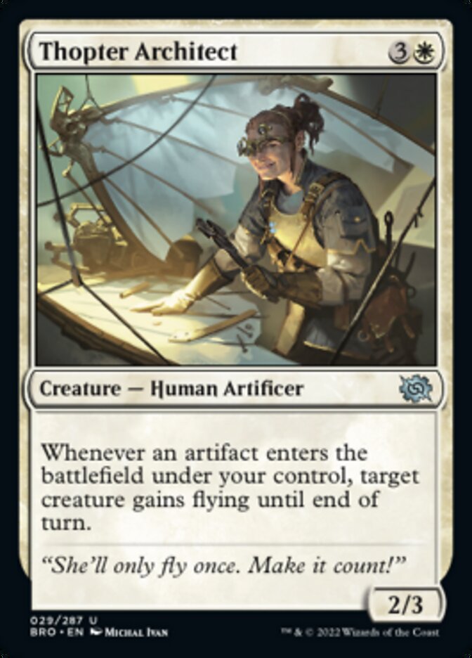 Thopter Architect [The Brothers' War] - Destination Retro