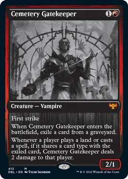 Cemetery Gatekeeper [Innistrad: Double Feature] - Destination Retro