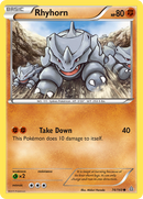 Rhyhorn (74/160) [XY: Primal Clash] - Destination Retro