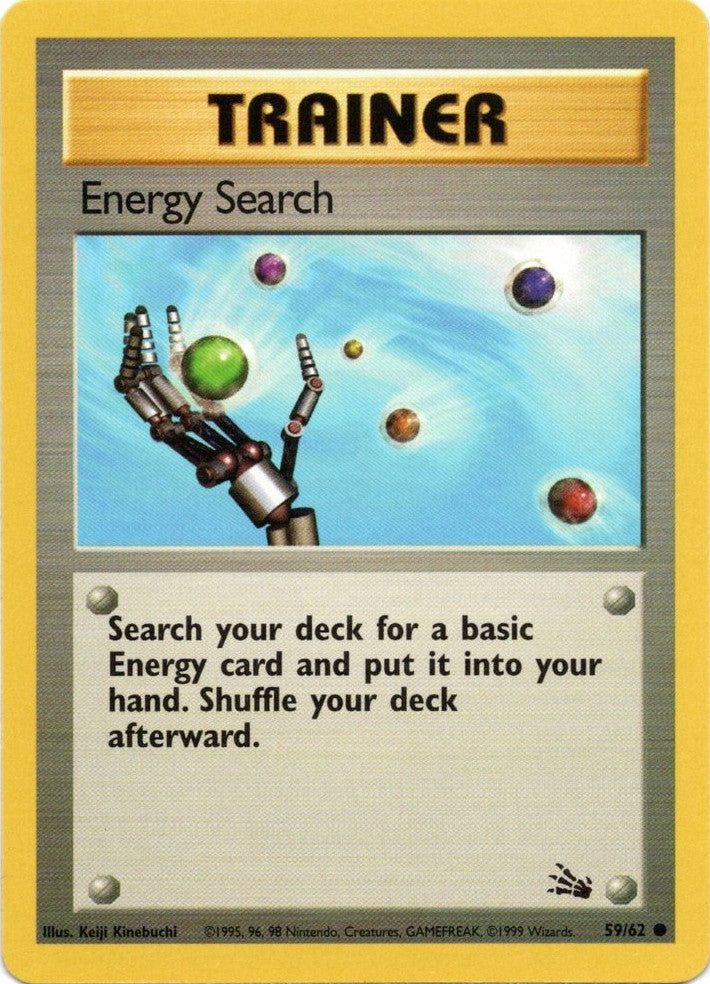 Energy Search (59/62) [Fossil Unlimited] - Destination Retro