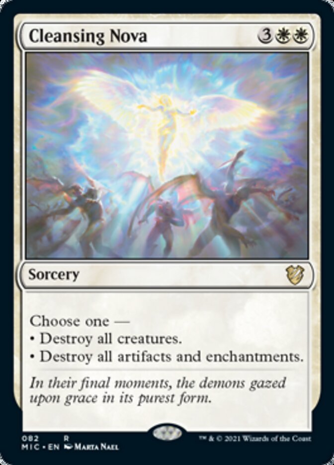 Cleansing Nova [Innistrad: Midnight Hunt Commander] - Destination Retro