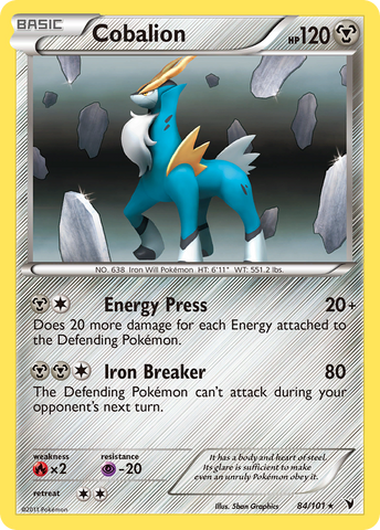 Cobalion (84/101) [Black & White: Noble Victories] - Destination Retro