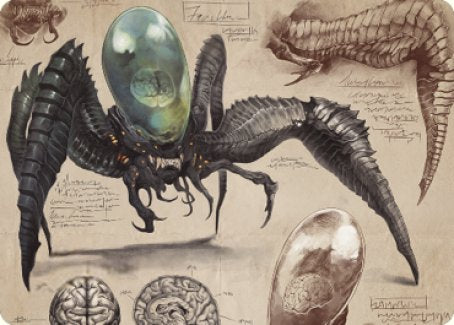 Psychosis Crawler Art Card [The Brothers' War Art Series] - Destination Retro