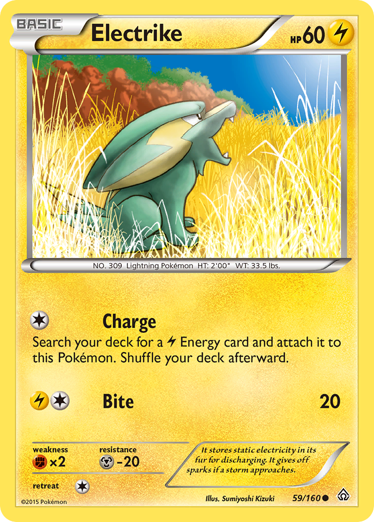 Electrike (59/160) [XY: Primal Clash] - Destination Retro