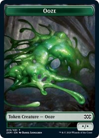 Ooze // Tuktuk the Returned Double-sided Token [Double Masters Tokens] - Destination Retro