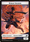 Human Soldier (003/013) [Ikoria: Lair of Behemoths Tokens] - Destination Retro