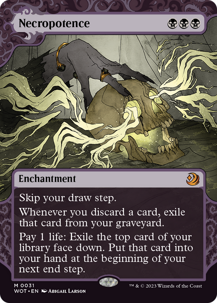 Necropotence [Wilds of Eldraine: Enchanting Tales] - Destination Retro
