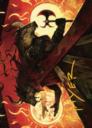 Hurloon Battle Hymn Art Card (Gold-Stamped Signature) [Dominaria United Art Series] - Destination Retro