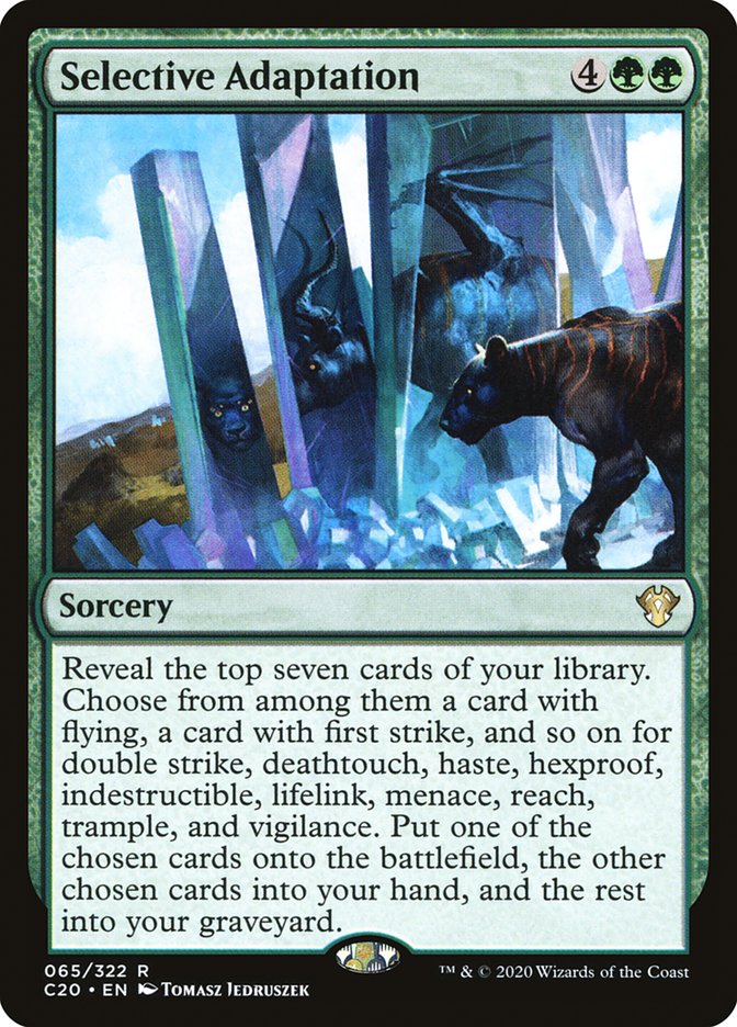 Selective Adaptation [Commander 2020] - Destination Retro