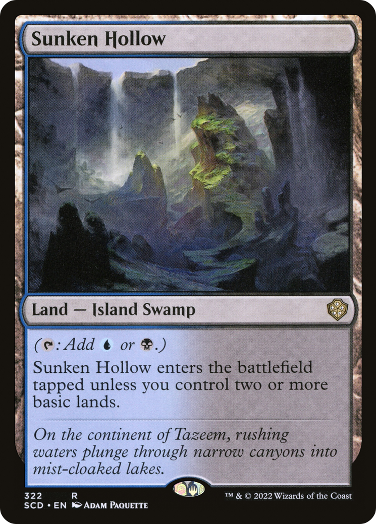 Sunken Hollow [Starter Commander Decks] - Destination Retro