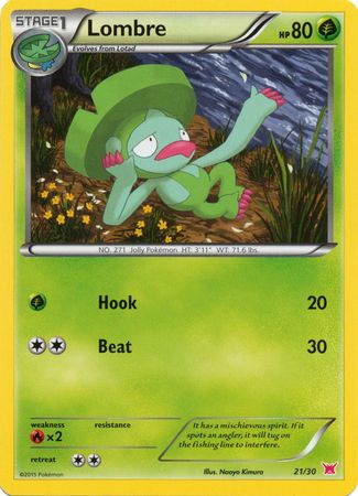 Lombre (21/30) [XY: Trainer Kit - Latias & Latios] - Destination Retro