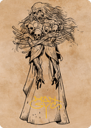Myrkul, Lord of Bones Art Card (73) (Gold-Stamped Signature) [Commander Legends: Battle for Baldur's Gate Art Series] - Destination Retro