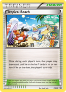 Tropical Beach (BW28) [Black & White: Black Star Promos] - Destination Retro