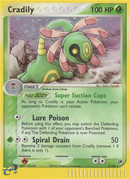 Cradily (3/100) [EX: Sandstorm] - Destination Retro