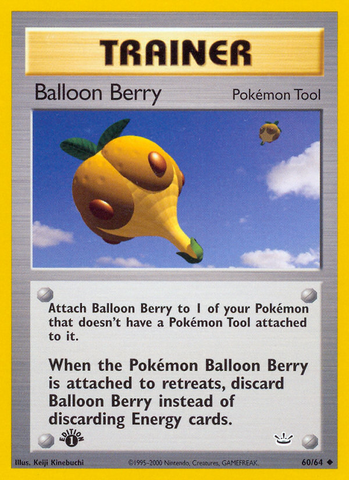 Balloon Berry (60/64) [Neo Revelation 1st Edition] - Destination Retro