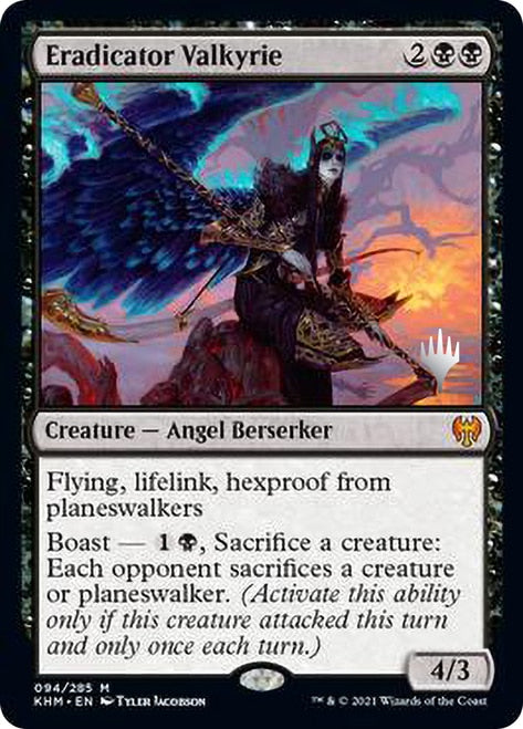 Eradicator Valkyrie [Kaldheim Promo Pack] - Destination Retro