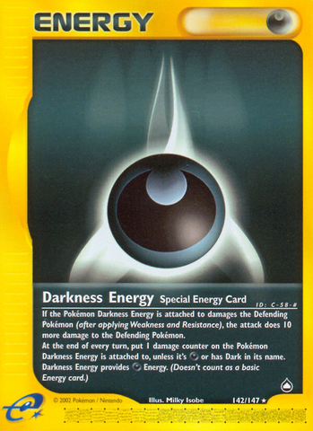 Darkness Energy (142/147) [Aquapolis] - Destination Retro
