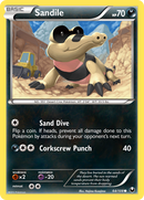 Sandile (64/108) [Black & White: Dark Explorers] - Destination Retro