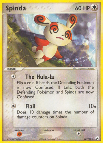 Spinda (48/101) [EX: Hidden Legends] - Destination Retro
