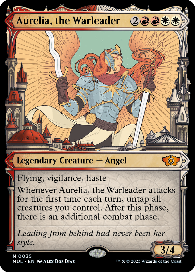 Aurelia, the Warleader [Multiverse Legends] - Destination Retro