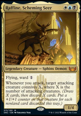 Raffine, Scheming Seer (Promo Pack) [Streets of New Capenna Promos] - Destination Retro