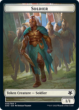 Soldier // Drake Double-Sided Token [Game Night: Free-for-All Tokens] - Destination Retro