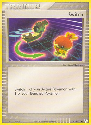 Switch (102/112) [EX: FireRed & LeafGreen] - Destination Retro