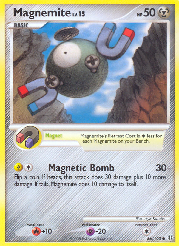 Magnemite (66/100) [Diamond & Pearl: Stormfront] - Destination Retro