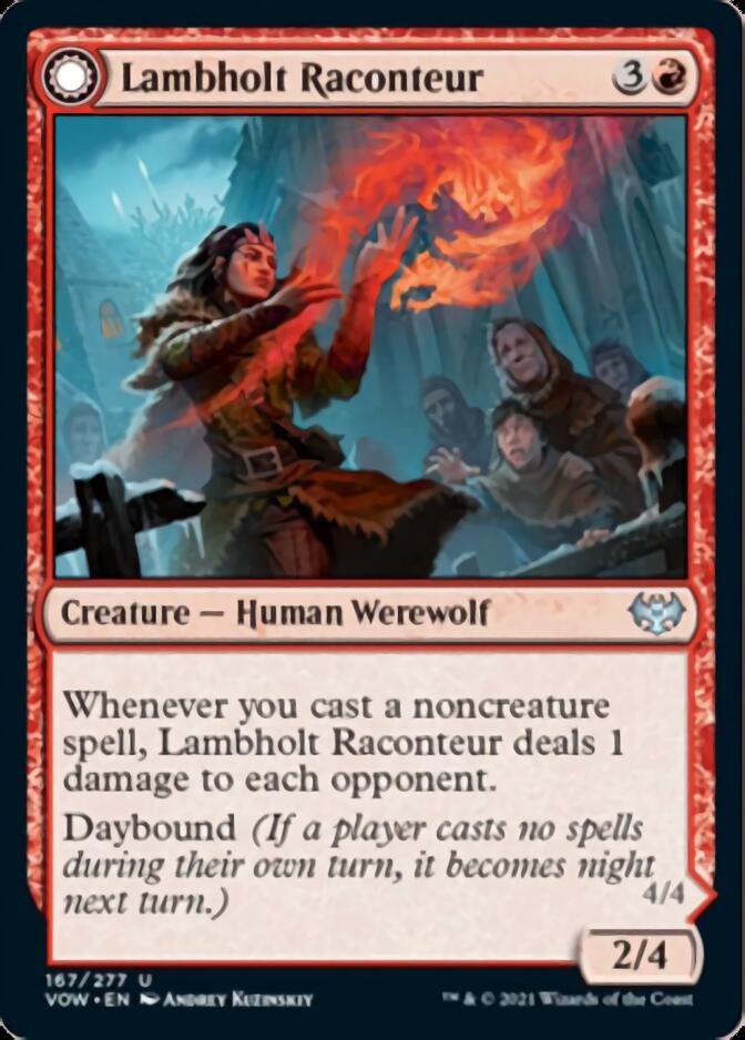 Lambholt Raconteur // Lambholt Ravager [Innistrad: Crimson Vow] - Destination Retro