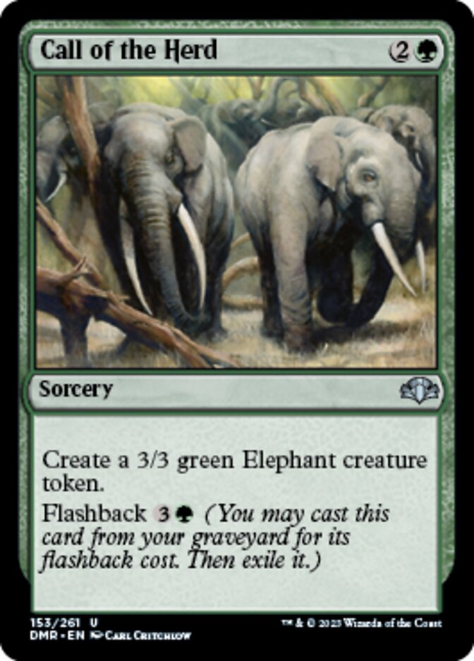 Call of the Herd [Dominaria Remastered] - Destination Retro