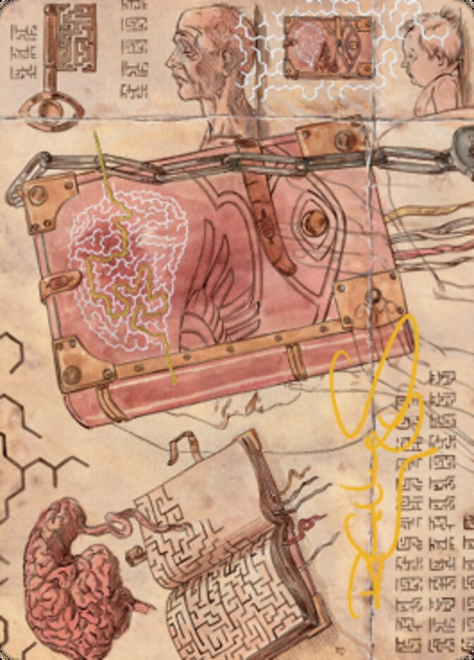Mazemind Tome Art Card (Gold-Stamped Signature) [The Brothers' War Art Series] - Destination Retro