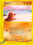 Diglett (50/144) [Skyridge] - Destination Retro