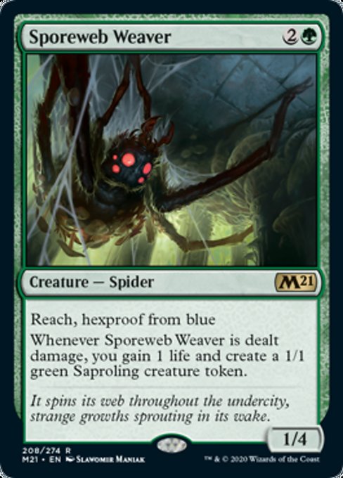 Sporeweb Weaver [Core Set 2021] - Destination Retro